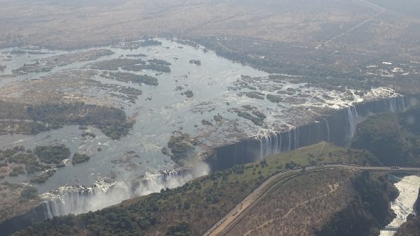 Vue d'hélicopètere